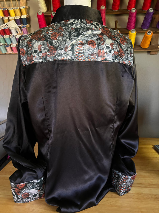 Black Skulls- XL(Fits like L)