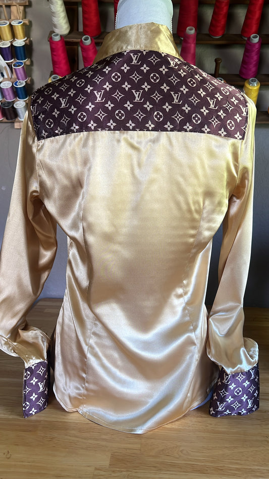 Gold LV- M(Fits like S)