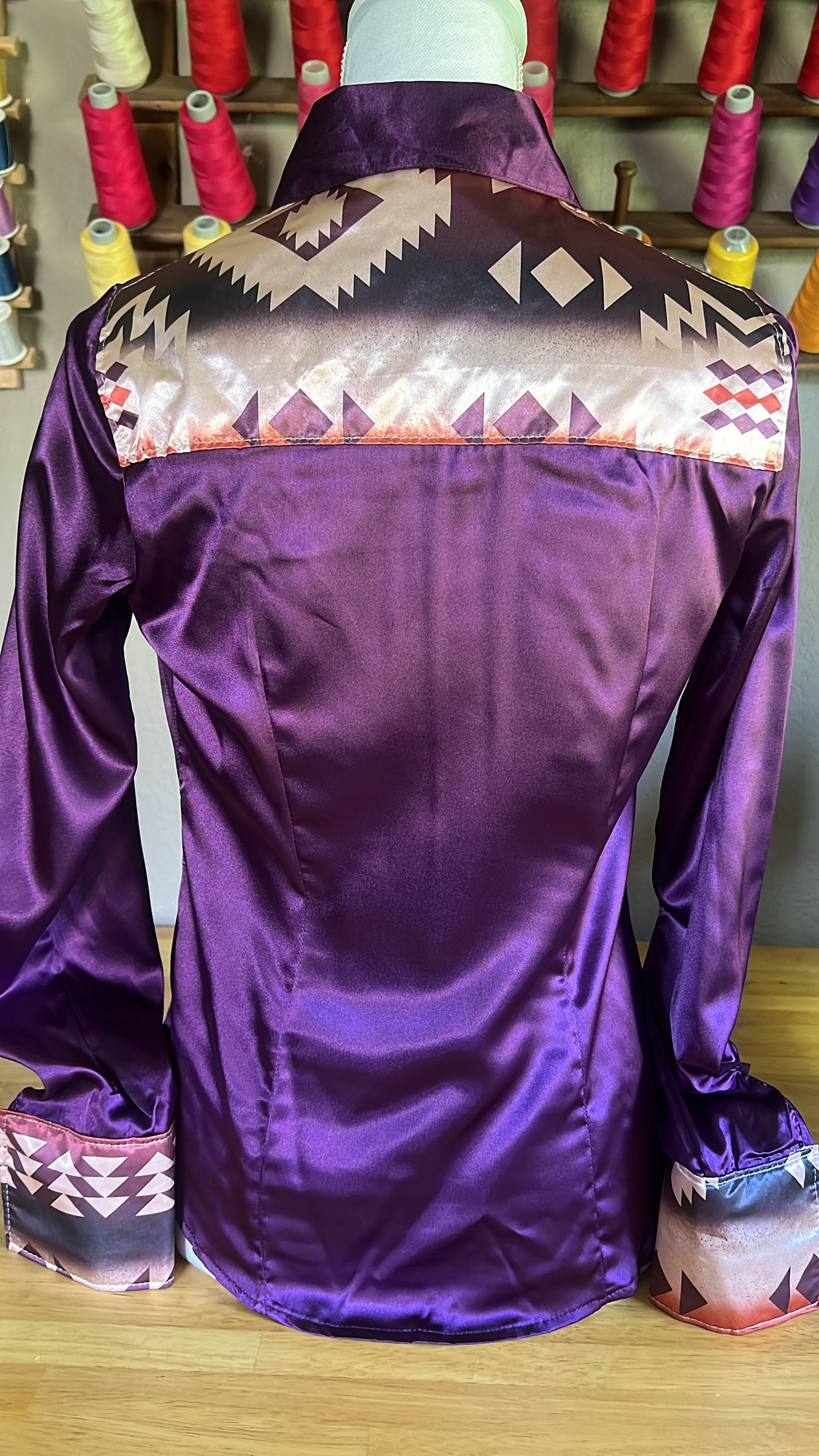 Purple Aztec- S(Fits like XS)
