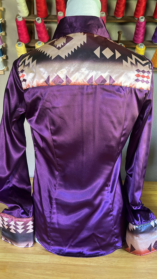 Purple Aztec- S(Fits like XS)