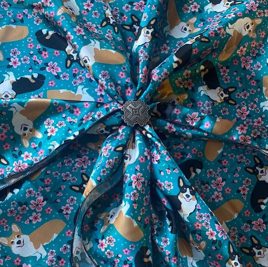 Teal Corgi PRE-ORDER